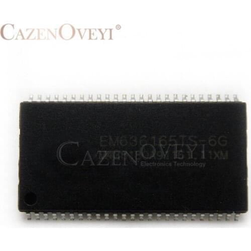 1pcs/lot EM636165TS-6G EM636165TS EM636165 TSSOPP-50 In Stock