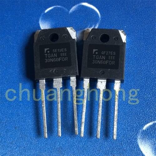 1pcs/lot Power triode TGAN30N60FDR original packing new field effect transistor IGBT triode TO-247 30N60FDR
