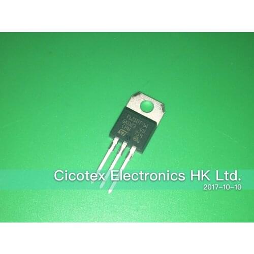 10pcs/lot T1210T-6I TO-220 T 1210 T-6I TRIAC SENS GATE 600V 12A TO220AB T1210T-61