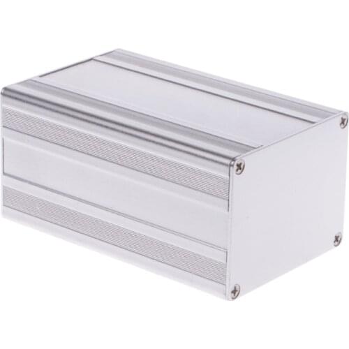 High quality 2019 New 100x65x50mm DIY Aluminum Enclosure Case Electronic Project PCB Instrument Box