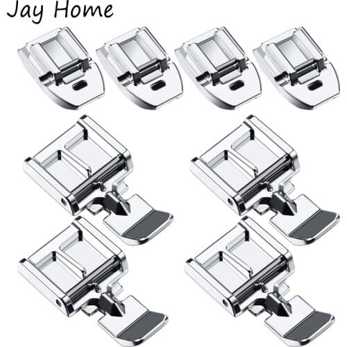 2/1PCS Invisible Zipper Foot Sewing Machine Presser Foot for Most Low Shank Snap-On Sewing Machine DIY Sewing Accessories