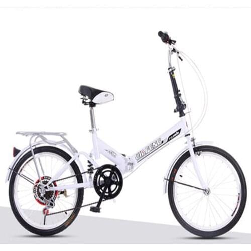 20-inch Variable -Speed Folding Shock Absorbing Adult Male and the Female Students Extreme Edition Bike