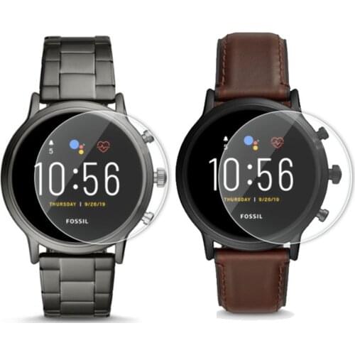 5pcs for Fossil Carlyle HR Screen Protector HD Tempered Glass For Fossil Gen5 Smartwatch Accessory Fossil Carlyle HR(Gen 5 Smart