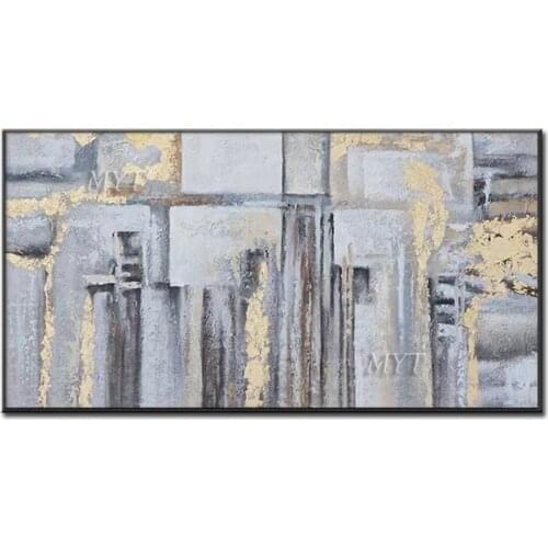 Grey Tone Art Creation Abstract Oil Painting Wall Art Home Decor Picture Modern Hand Painted Oil Painting On Canvas Unframe