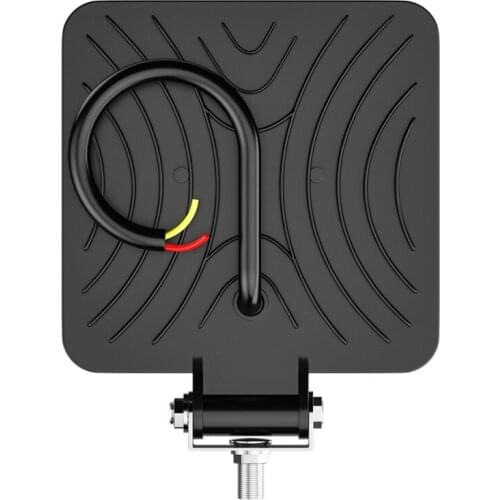 Large Field Of View 34LED Square Work Lamp For Automobile Off Road Vehicle Roof Lamp Engineering Auxiliary Lamp Parts