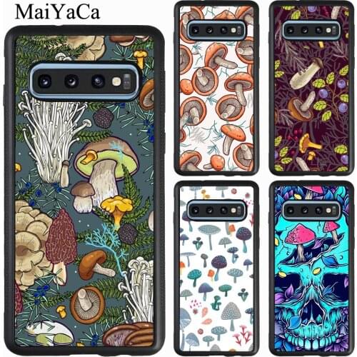 Mushroom Forest Case For Samsung Galaxy S20 Plus S10 S9 Note 20 Ultra A51 A71 A31 A21S A20e A40 A50 A70 M31