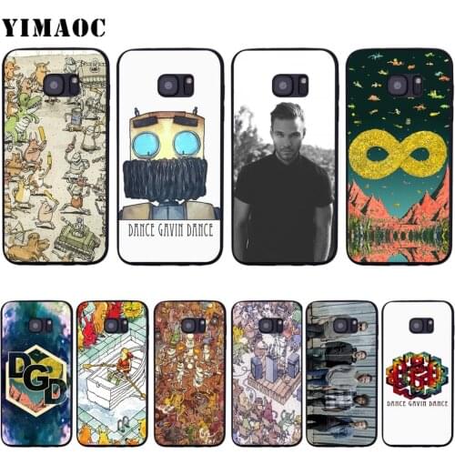 YIMAOC Dance Gavin Dance Case for Samsung Galaxy A7 A8 A9 A10 A20 A30 A40 A50 A70 M10 M20 M30 S10e J6 Plus