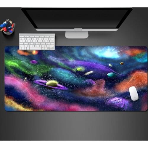 Color Planet Advanced Rubber Pad Unique Creative Novel High Quality Hot Selling Non-Slip Pad Notebook Computer Keyboard Game Mat