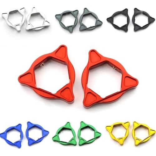 For Ducati 748 Hypermotard 1100 EVO/SP Monster S4R Streetfighter 848 Motorcycle Aluminum 22mm Fork Preload Adjusters Adjustment