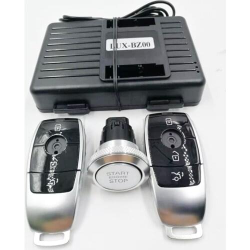 For Mercedes Benz G Class W463 Add Push to Start System Remote Starter System and Keyless Entry System with 2 New Remote Key