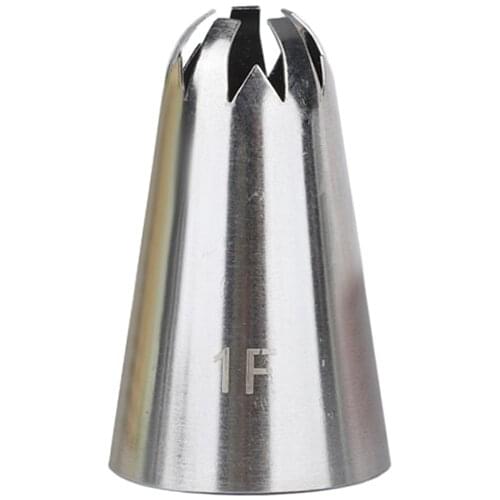 #1F Large Size Cherry Blossoms Cake Decorating Pastry Tips Stainless Steel Seamless Flower Cupcake Cream Icing Piping Nozzles