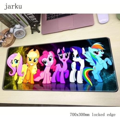 My little pony mouse pad gamer 700x300mm notbook mouse mat large gaming mousepad large Personality pad mouse PC desk padmouse
