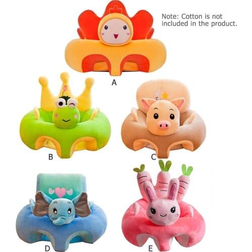 Creative Cartoon Baby Sofa Cover Learning to Sit Seat Feeding Chair Case