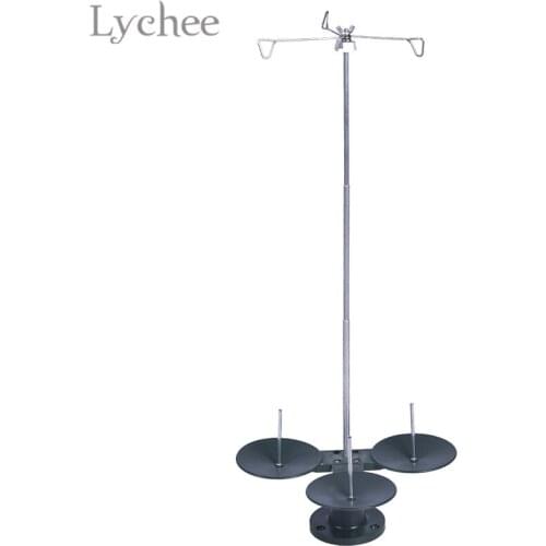 Lychee Life 3-Spool Thread Stand Industrial Sewing Machine Tools Accessory