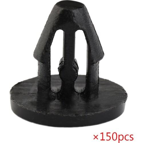 Mini 150Pcs Plastic Rivets Clips Auto Car Fender Interior Panel For for Rivets Retainer Clips Car Door Buckles