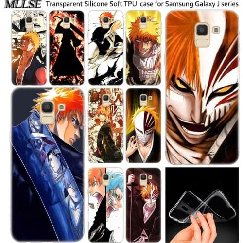 Anime Bleach Ulquiorra Soft Silicone Case For Samsung Galaxy J2 J4 J6 J8 2018 J3 J5 J7 2016 2017EU Prime CORE Plus Fashion Cover