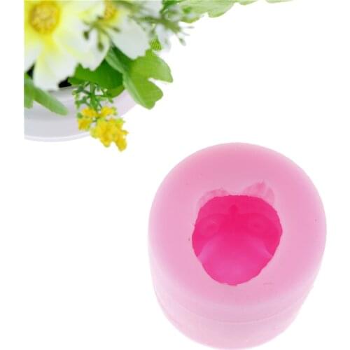 3D Handmade Soap Small Animal Chocolate Cake Molds Owl Soap Plaster Ornaments Soft Silicone Mold Fondant Decoration Baking Tools