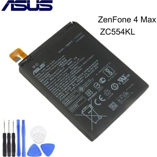 ASUS C11P1612 Original Battery For ASUS Zenfone 4 Max pro plus ZC554KL X00ID 5.5" 5000mAh High Capacity