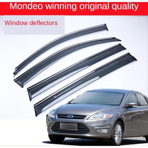 Dedicated to Mondeo Zhisheng car rain cover original car window rain eyebrow modification parts electroplating bright strip