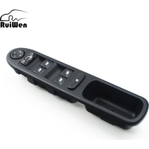 OE 6554.KT Master Window Control Switch Electric Folding Button For Peugeot 307 CC 2003-2008 307 SW 2002-2014 307 Break 6554 KT