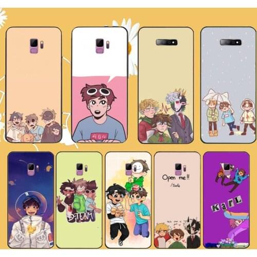 Quackity Dream Smp fanart Phone Case For Samsung galaxy A S note 10 7 8 9 20 30 31 40 50 51 70 71 21 s ultra plus