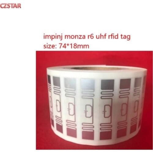 Various r6 uhf tag long range impinj r6 Monza R6 uhf rfid tag sticker wet inlay