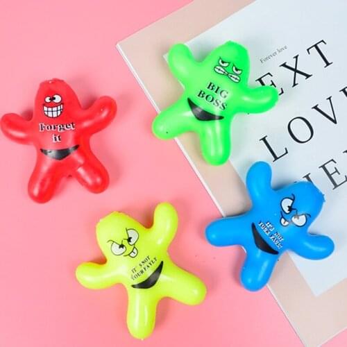 Vent Ball Funny Expression Shape Autism Mood Squeeze Relief Pressure Balls Anxiety Relief Face Reliever Gift for Child