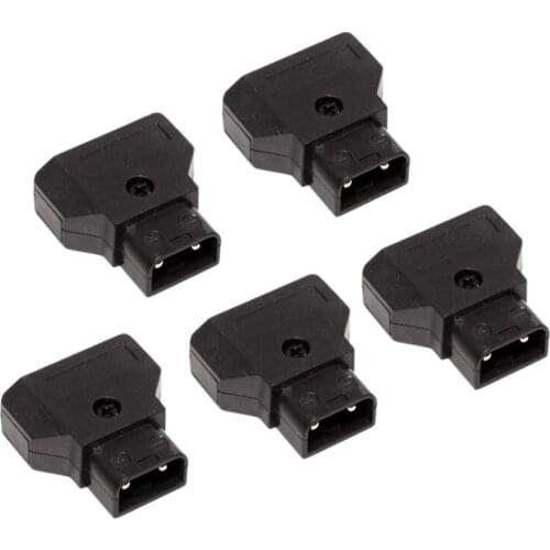D-TAP Plug 5 Pcs Detachable B-Type Power Cord Plug for Anton Camera Photography Plug