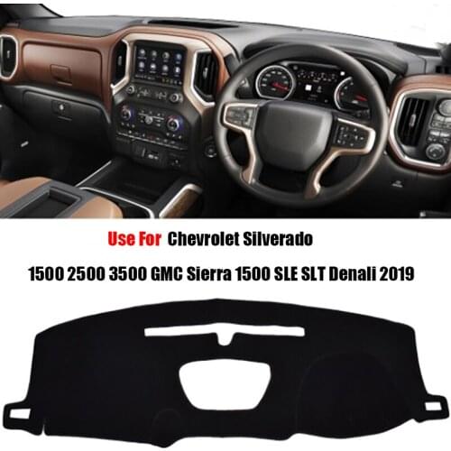 TAIJS Factory Polyester Fibre Car Dashboard Cover For Chevrolet Silverado1500 2500 3500GMC Slerra1500 Denali Right hand drive