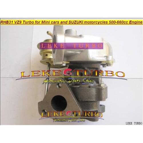 Free Ship RHB31 VZ9 Turbo For SUZUKI Jimny ALTO SWIFT SX4 LIANA Mini car Grand Vitara motorcycles 500-660CC Petrol 70HP-120HP
