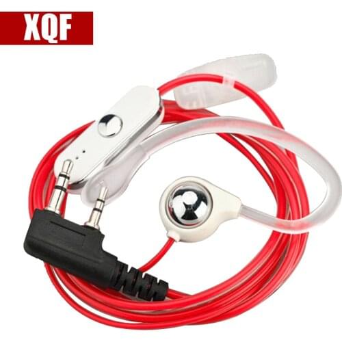 XQF NEW!Hot selling earpiece for BAOFENG UV-5R 888S B5 B6 two way radio for KENWOOD walkie talkie