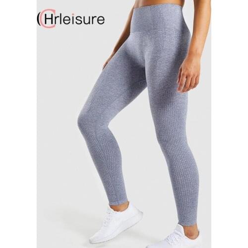 CHRLEISURE Sports Legging Women High Waist Elastic Breathable Running Fitness Leggings Push Up Slimming Gym Leggings