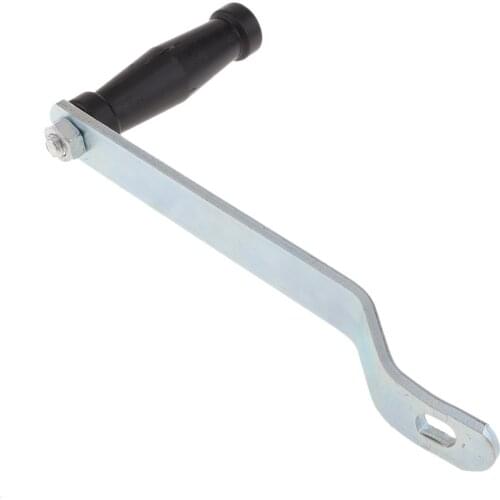 1 Piece Boat Trailer Winch Handle Galvanized Comfort Grip Crank Replacement