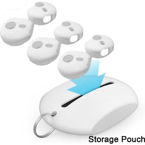 3 Pairs Anti-slip Silicone Earbuds Cover for Huawei Freebuds 3 with Storage Pouch In-Ear Ultrathin Eartips Protective Caps