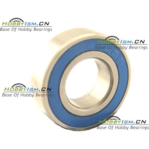 4PCS 10x22 x6 mm full complement BIKE BEARING 6900 61900 VRS A3 Blue Rubber