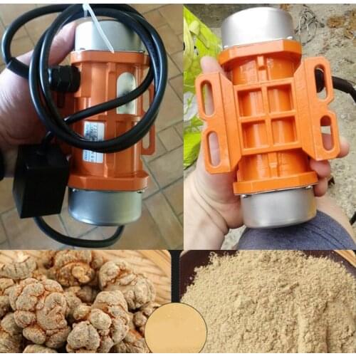 60W 220V Vibrating Motor Adjustable Speed for Feeding Machine, Shotcrete Machine, Washing Machine