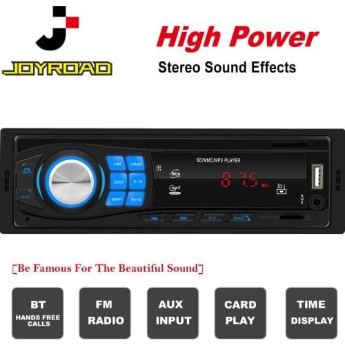 8013 1Din Car Radio Remote control FM TWO USB Colorful lights AUX BT RCA Input In Dash Locator Auto Stereo Head Unit