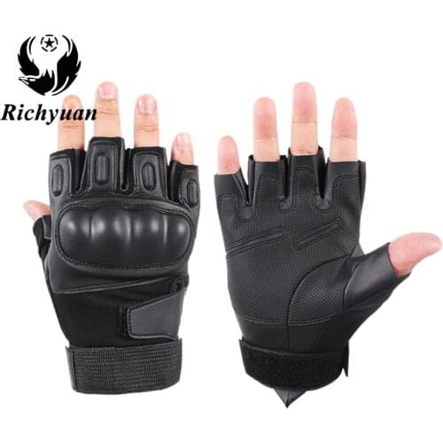 Us Military Tactical Gloves Outdoor Sports Army Full Finger Combat Motocycle Slip-resistant Carbon Fiber Tortoise Shell Gloves