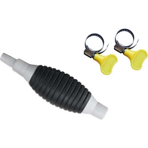 Car Fuel Tank Sucker Airbag Simple Manual Pumping Pump Portable Self-Driving Car Pumping Tube Oil Barrel