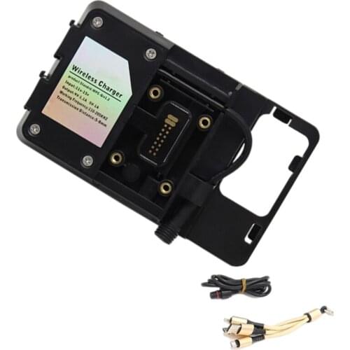 Motorcycle Handlebar Phone Navigation Wireless Charging Mount for BMW R1200RS F800GS Accessories Parts Replacements