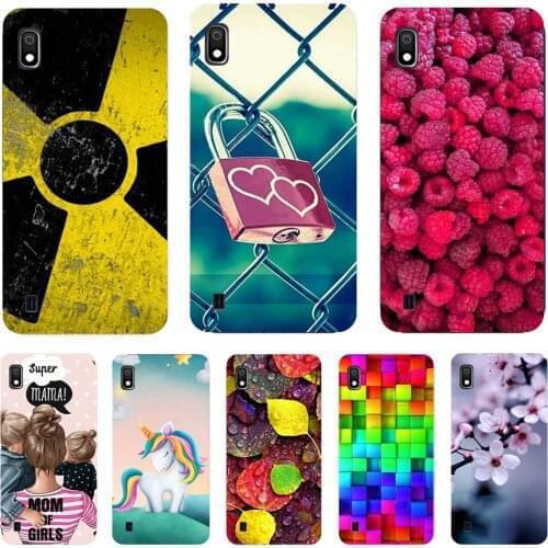 Cartoon Case For Samsung Galaxy A10 Case 2019 Soft TPU Back Cover Coque for Samsung A10 A 10 SM-A105F A105 A105F Silicone bumper