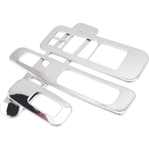 Car Door Handle Holder Window Lift Switch Cover Trim For Nissan Qashqai 2008-2013