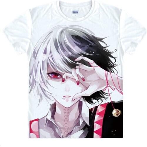 Ken Kaneki T-Shirt Kagune Shirt fashion t-shirts men anime cosplay costume kawaii Shirts japanese anime cosplay Anime Cosplay a