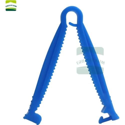 Umbilical cord clip cattle sheep Disposable umbilical cord clip animals Breeding supplies Animal husbandry Farm Hygienic 100 pcs