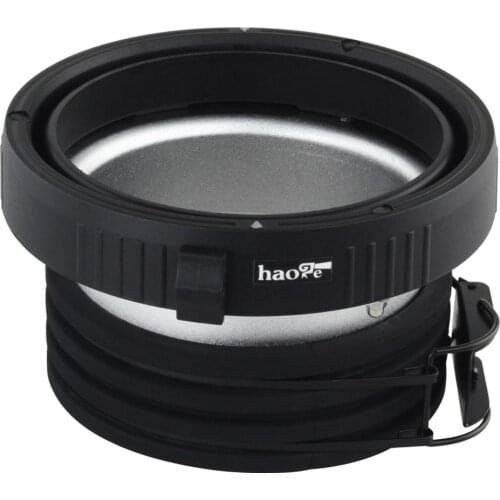 Haoge Profoto to Elinchrom Mount Speedring Ring Adapter Converter for Studio Light Strobe Flash Monolight