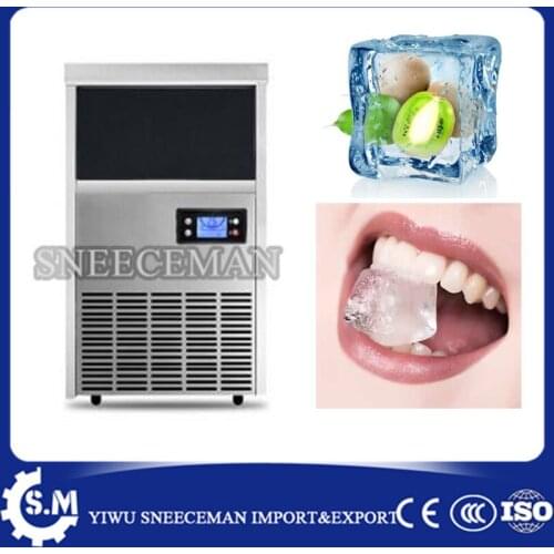 45kg/24hours Commercial ice machine ice tea parties with store bar automatic ice maker
