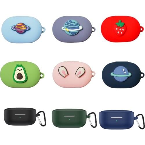 Cartoon Silicone Cases For Xiaomi Redmi Airdots 3 TWS True Wireless Bluetooth Earphone Cover For Redmi Airdots3 Charging Box Bag