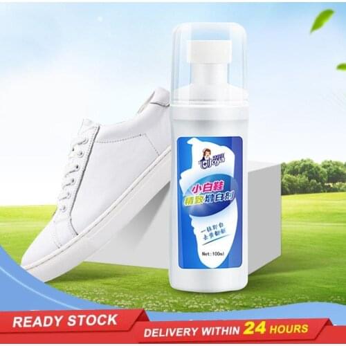 Small white shoe washing agent decontamination whitening agent sports shoe cleaning agent decontamination brush