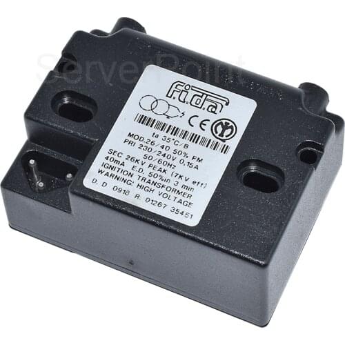 Ignition transformer for FIDA MOD.26/40 50% PM For burner New & Original