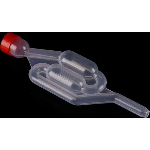 Airlock S Type Airlock One-way Exhaust Water Seal Valve With Silicon Grommet Beer Wine Fermentation Homemade Wine Air Lock Brew